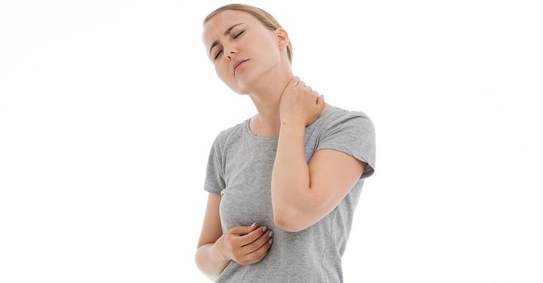 Sāpes ar dzemdes kakla osteohondrozi